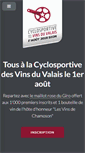 Mobile Screenshot of lacyclosportivevalaisanne.ch